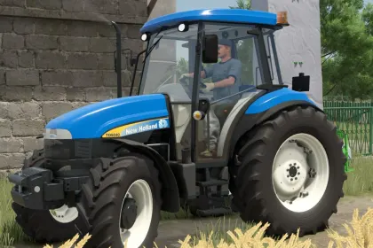 Traktor New Holland TD5040-5050 do Farming Simulator 25