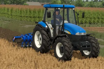 Traktor New Holland TD5040-5050 für Farming Simulator 25 — 3