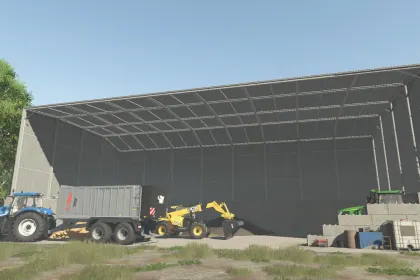 Efektywny Magazyn Medium Grain Hall dla Ziarna i Maszyn w Farming Simulator 25 — 5