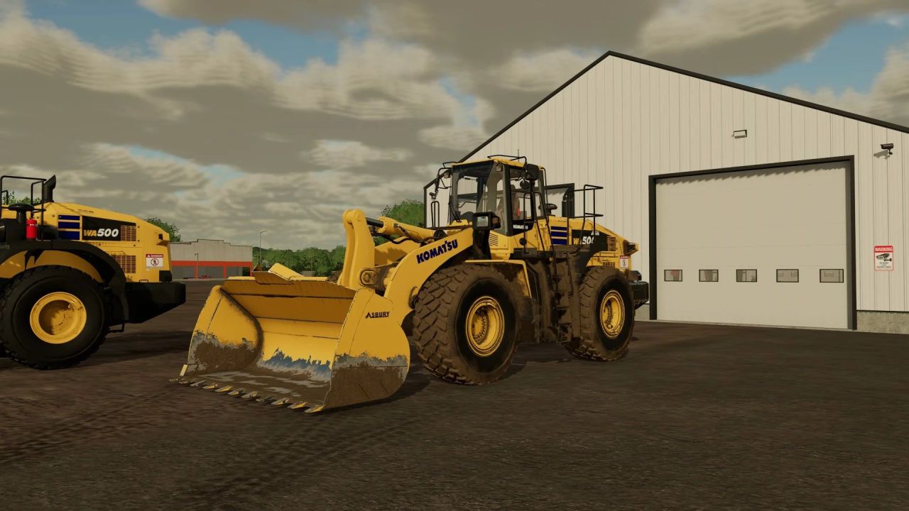 Ładowarka kołowa Komatsu WA500 do Farming Simulator 22