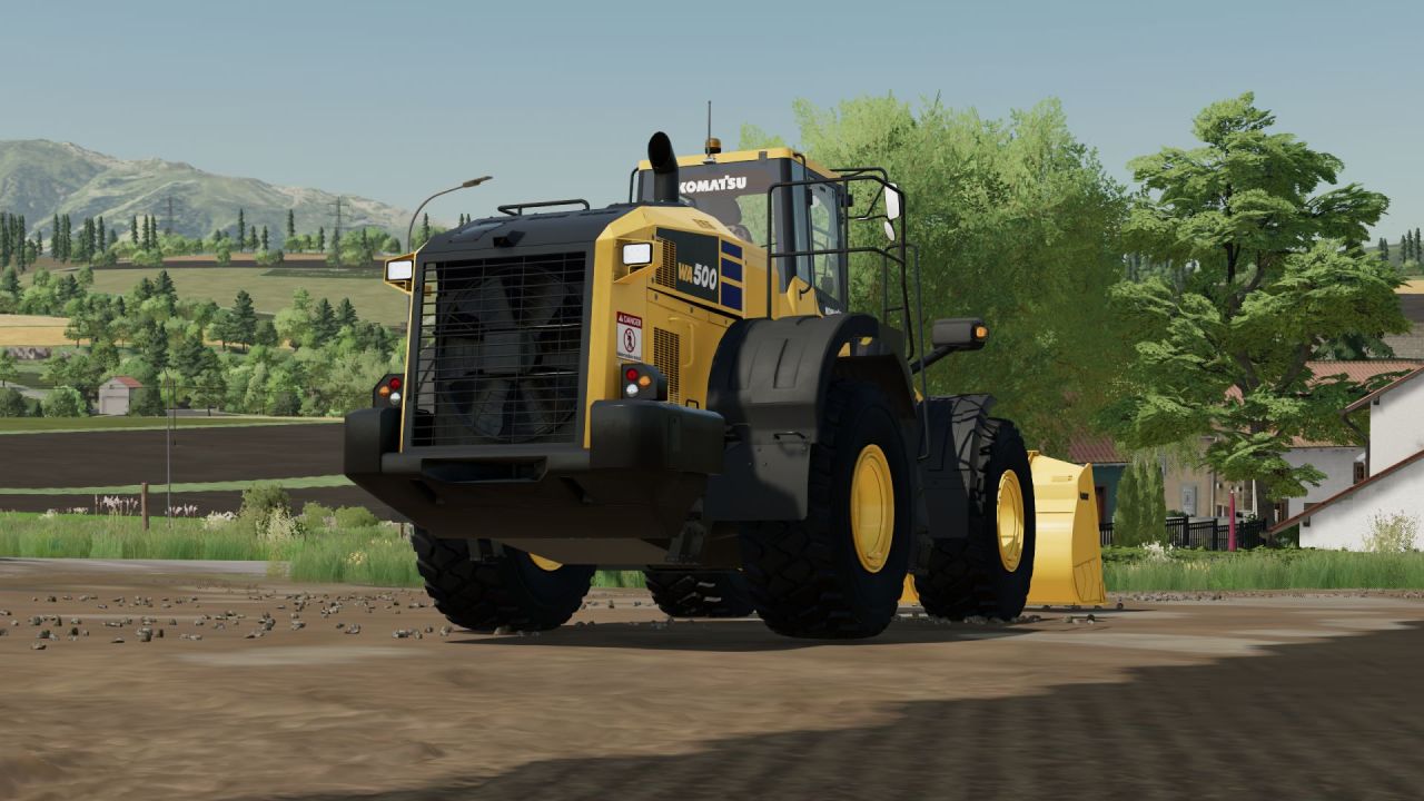 Ładowarka kołowa Komatsu WA500 do Farming Simulator 22
