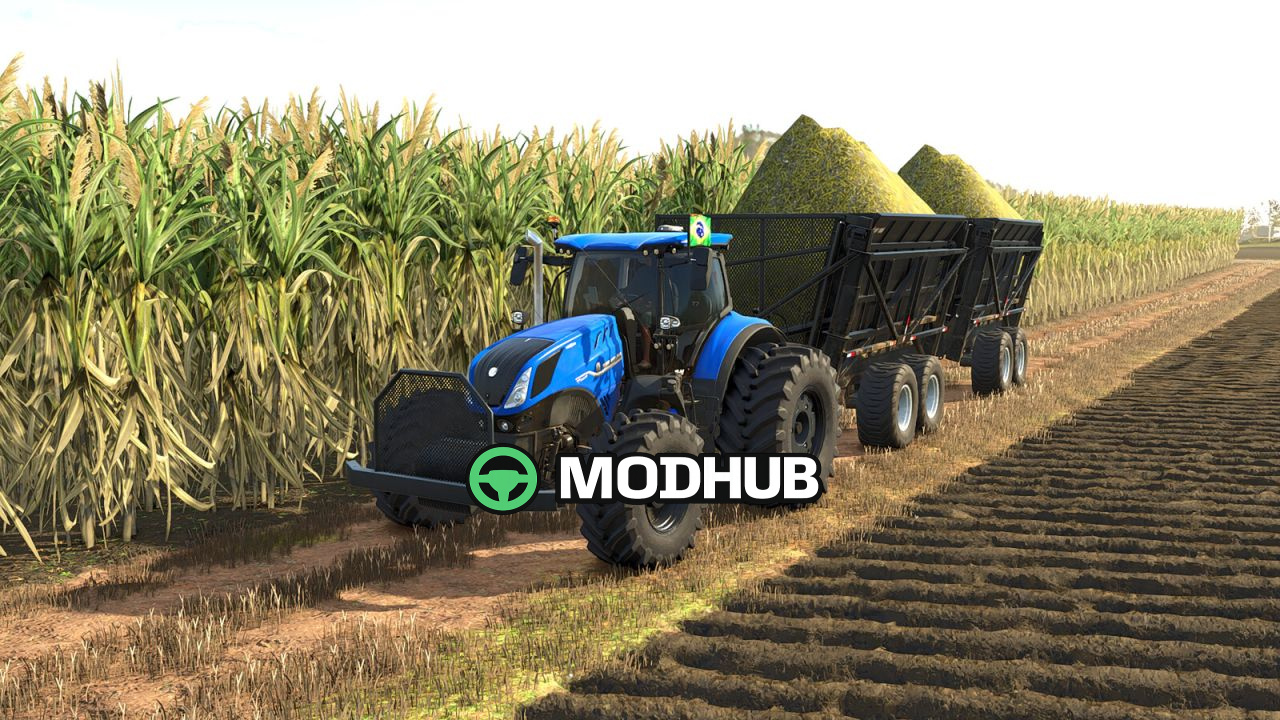 Мод на Трактори New Holland T7 HD Edition для Фермер Симулятор 25