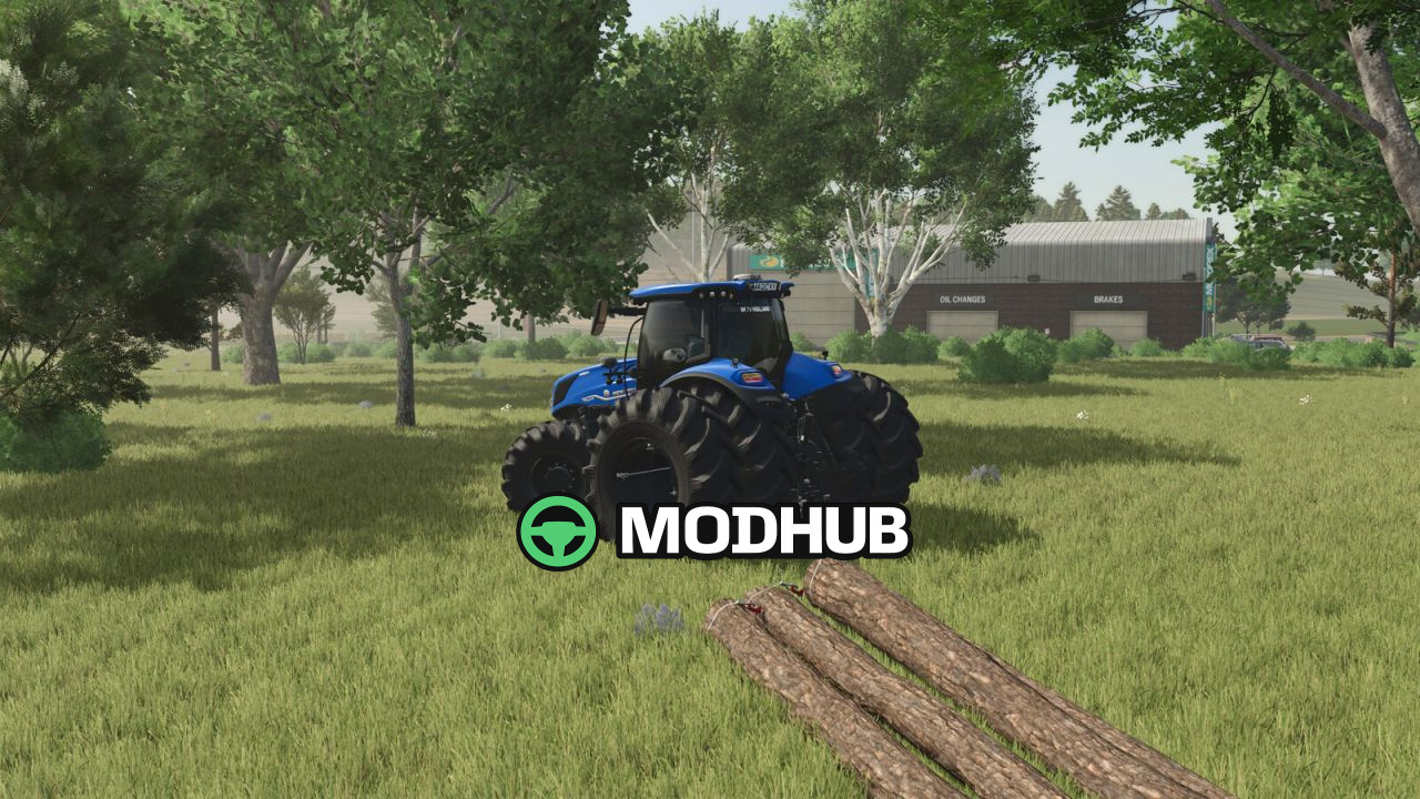 Мод на Трактори New Holland T7 HD Edition для Фермер Симулятор 25
