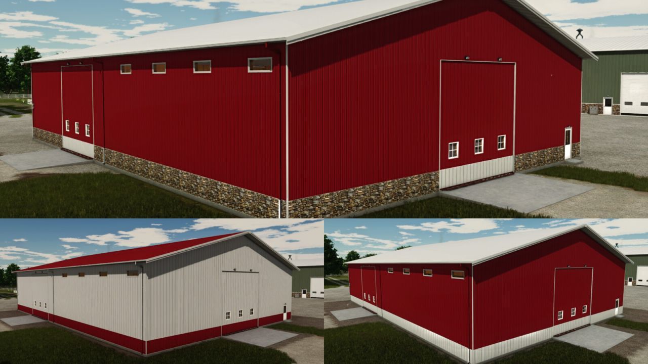 Efektywne Magazynowanie American Herbicides And Seeds Storage z Warsztatem i Myjnią dla FS25