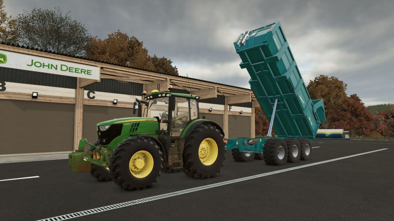 Причіп Rolland Turbo Classic 27-40 (3-осний) для Farming Simulator 25