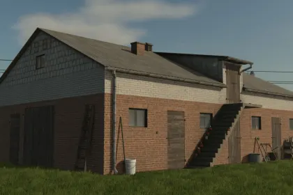 Kompakter Schweinestall Small Pigsty für 30 Schweine für Farming Simulator 25 — 2