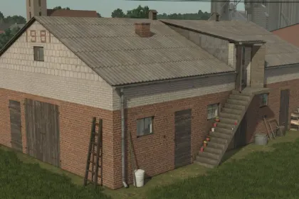 Kompakter Schweinestall Small Pigsty für 30 Schweine für Farming Simulator 25 — 4