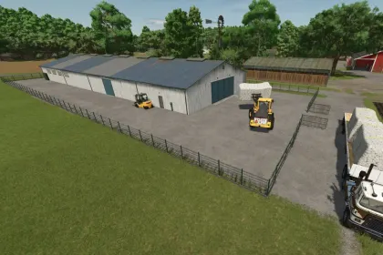 Effiziente Verarbeitung Wool & Cotton Processing — Schnelle Spinnerei und Schneiderwerkstatt für FS25