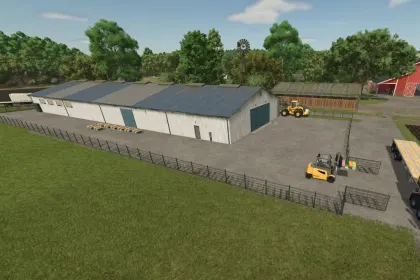 Effiziente Verarbeitung Wool & Cotton Processing — Schnelle Spinnerei und Schneiderwerkstatt für FS25 — 3