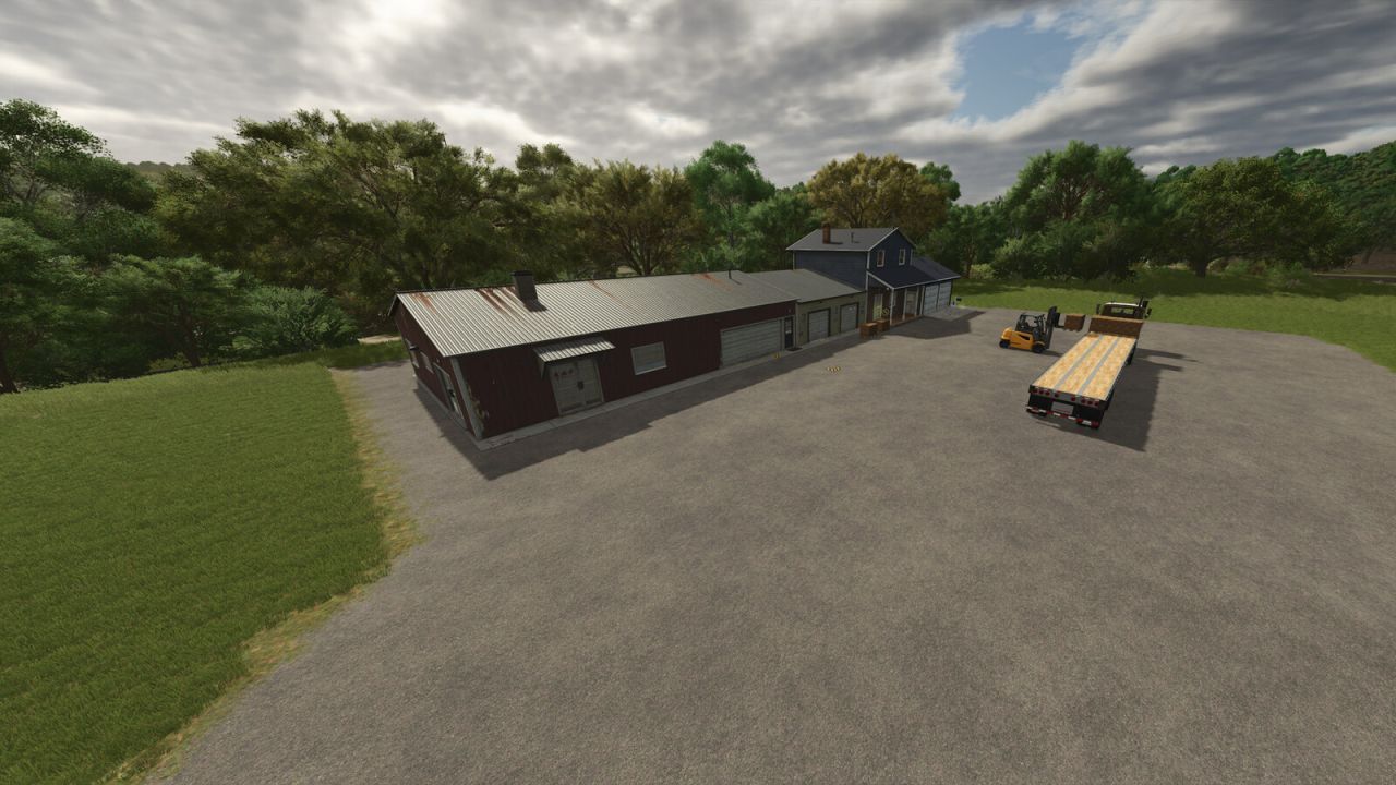 Effiziente Verarbeitung Wool & Cotton Processing — Schnelle Spinnerei und Schneiderwerkstatt für FS25