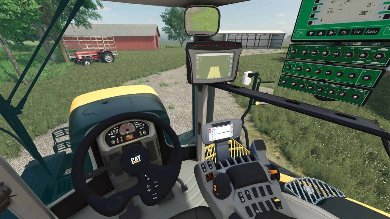 Tractor CAT Challenger MT800 for Farming Simulator 25