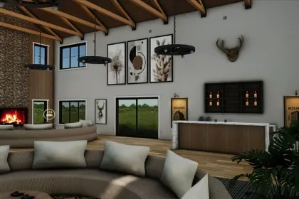 Stylowy Dom BarnDom Extension (Big Barndominium) do Farming Simulator 25 — 5