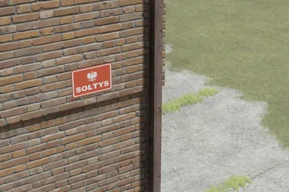 Polish Plate Soltys for Farming Simulator 25