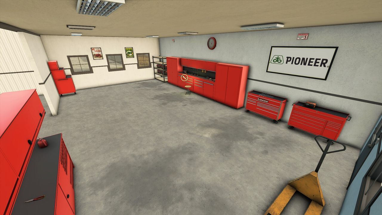 Сучасний Гараж 3 Stars Garage з Майстернею та Складом для Farming Simulator 25