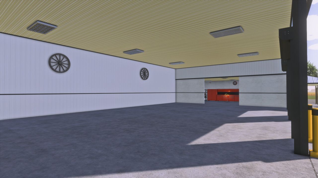 Сучасний Гараж 3 Stars Garage з Майстернею та Складом для Farming Simulator 25