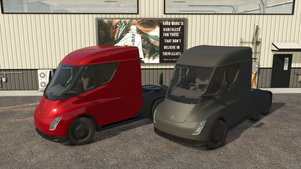 Tesla Semi do Farming Simulator 25