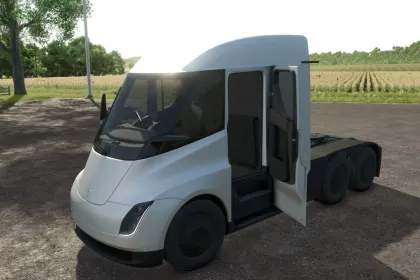 Tesla Semi do Farming Simulator 25 — 3