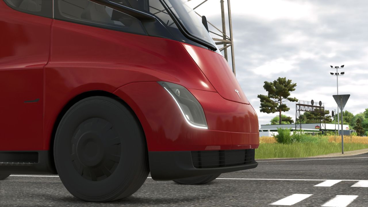 Tesla Semi do Farming Simulator 25