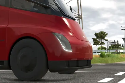 Tesla Semi do Farming Simulator 25 — 4