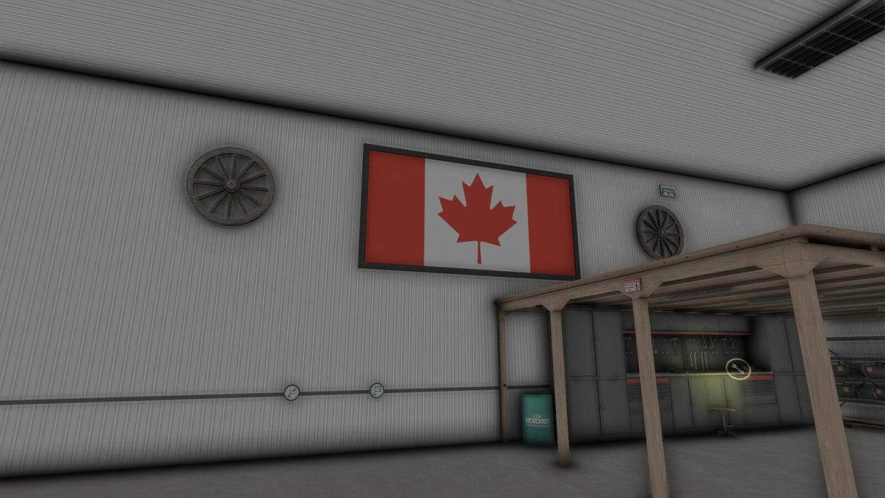 Сучасна Майстерня 3 Stars Workshop для FS25 — Гараж, Склад і Сервіс в Одній Будівлі
