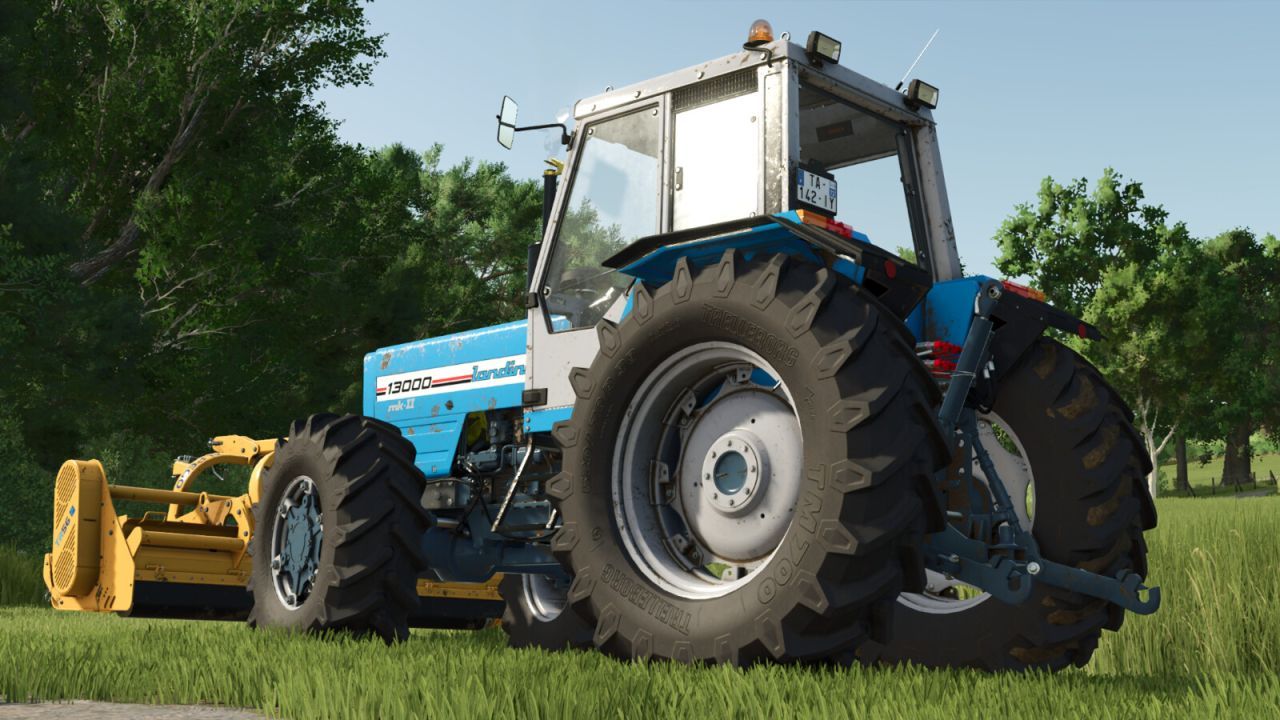 Landini 1X000 Series And MF 10X4 Series do Farming Simulator 25
