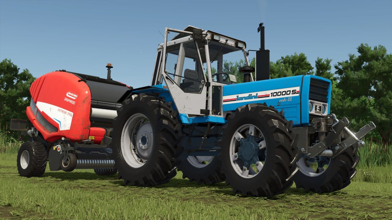Landini 1X000 Series And MF 10X4 Series do Farming Simulator 25