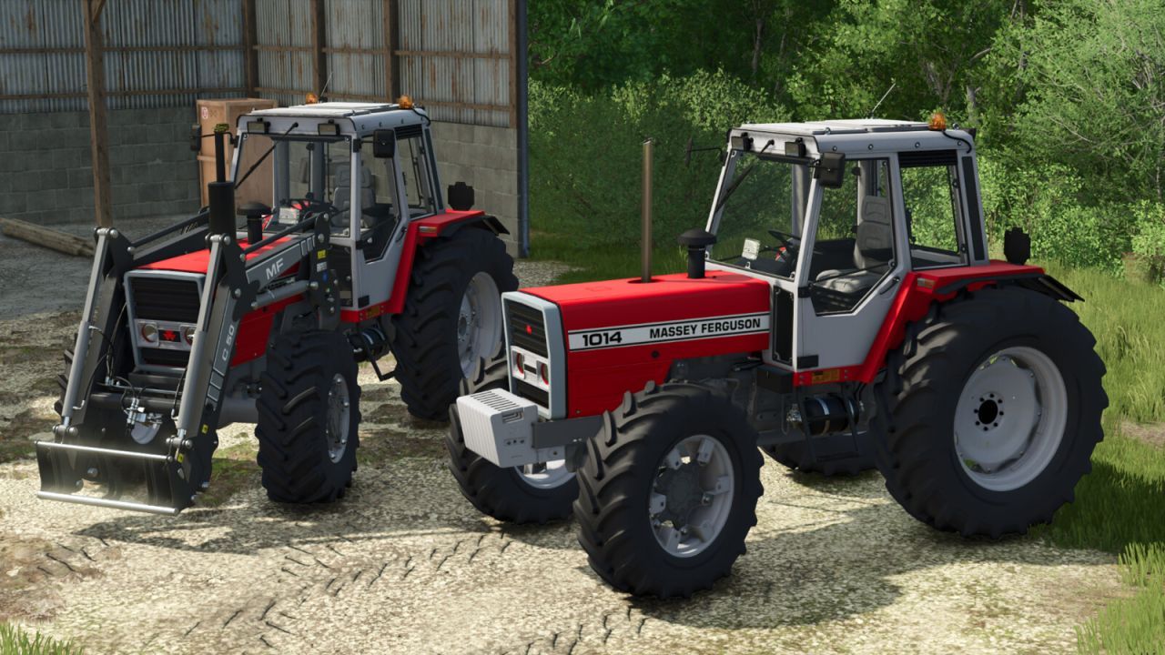 Landini 1X000 Series And MF 10X4 Series do Farming Simulator 25