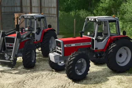 Landini 1X000 Series And MF 10X4 Series do Farming Simulator 25 — 6