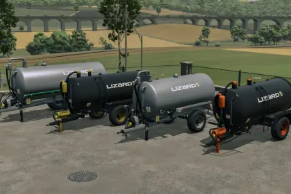 Lizard Rino Slurry Tanker Pack do Farming Simulator 25