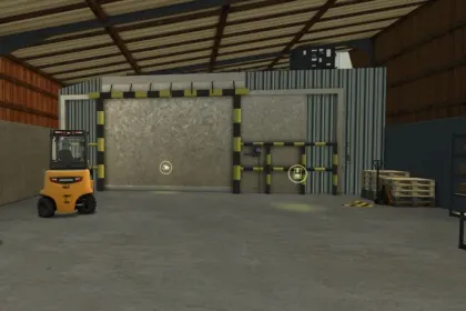 Ефективний Hall With Cooling Chamber — Зерновий Ангар із Холодильною Камерою для Farming Simulator 25