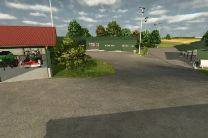 Automatic Hall Lights do Farming Simulator 25