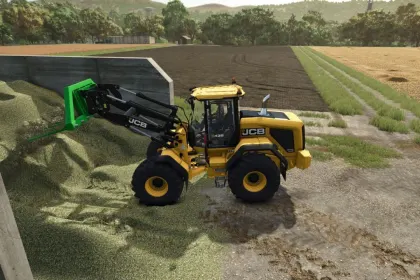 Ефективний Пак Holaras Silage Pack (HULK 300 + MES 500) для Швидкої Роботи з Силосом у FS25 — 4
