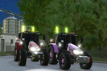 Massey Ferguson 5S Pembe do Farming Simulator 25