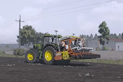 John Deere 6030 Comfort 6cyl Edit do Farming Simulator 25 — 2