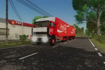 Jelcz 662 Coca-Cola do Farming Simulator 25