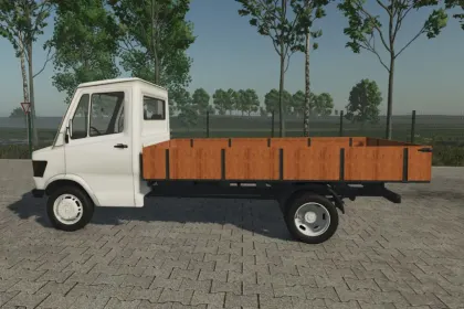 Mercedes Flatbed Truck do Farming Simulator 25 — 2