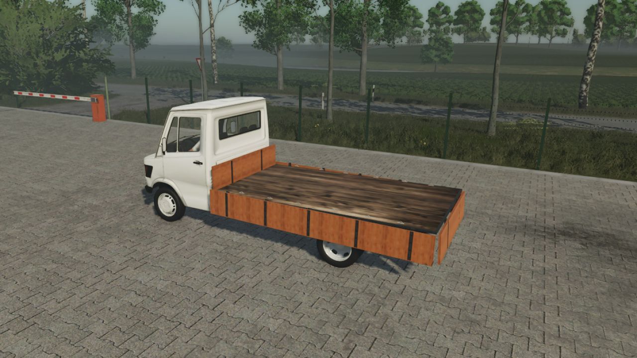 Mercedes Flatbed Truck do Farming Simulator 25