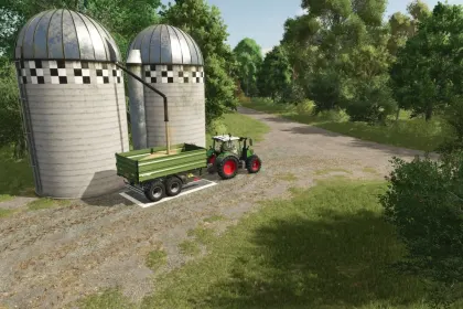 Ефективний Причіп Fliegl TDK 160 — Універсальний Балеперевізник для FS25