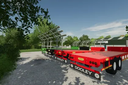 Dooley 28FT Bale Trailer für Farming Simulator 22