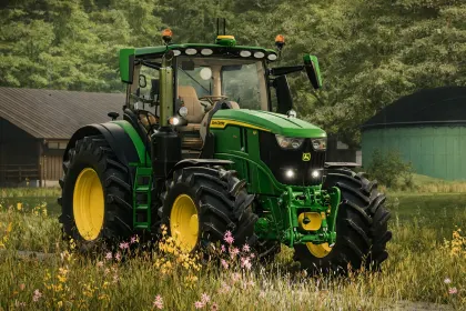Мод на Середні трактори John Deere 6R 230 для Фермер Симулятор 25 — 1