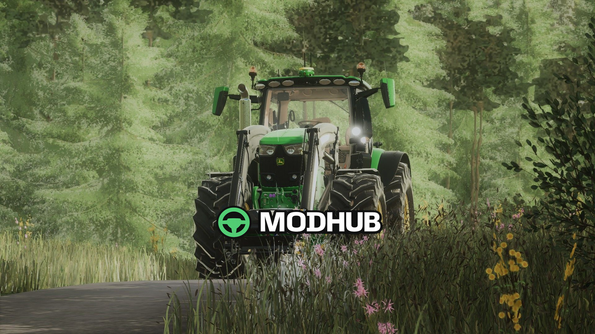 Мод на Середні трактори John Deere 6R 230 для Фермер Симулятор 25