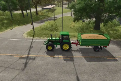 Ефективний Причіп Strautmann SEK 802 для Перевезення Тюків і Сипучих у FS25 — 3