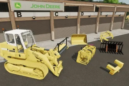 LIEBHERR 622 Crawler Loader Pack do Farming Simulator 25