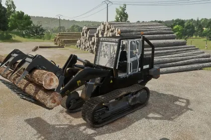 LIEBHERR 622 Crawler Loader Pack do Farming Simulator 25 — 2