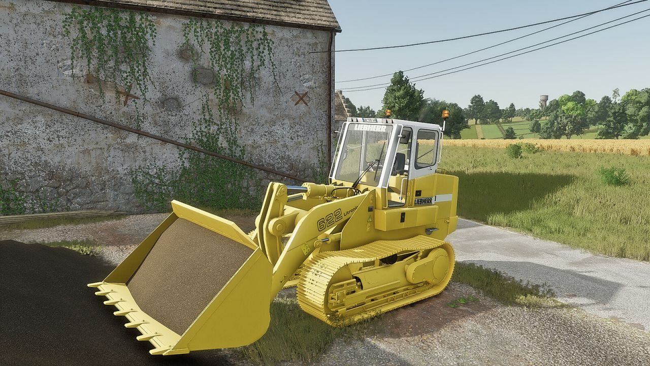 LIEBHERR 622 Crawler Loader Pack do Farming Simulator 25