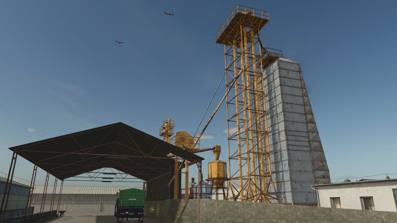 Large Grain Dryers do Farming Simulator 25