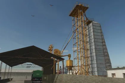 Large Grain Dryers do Farming Simulator 25 — 3