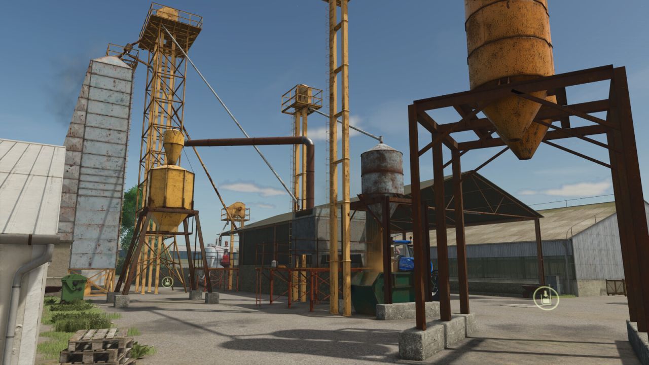 Large Grain Dryers do Farming Simulator 25
