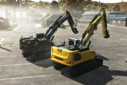 Liebherr R930 G8 Litronic do Farming Simulator 25