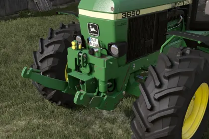John Deere 3650 (rust edition) do Farming Simulator 25 — 3